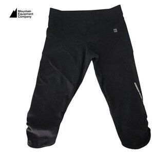 MEC Body Fit 3/4 Length Active Tights black small